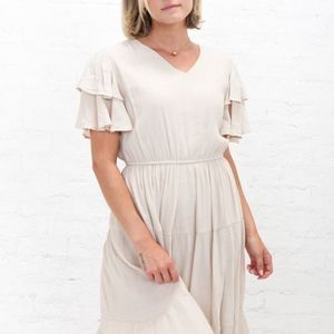 REMINGTON DRESS IN PEARL